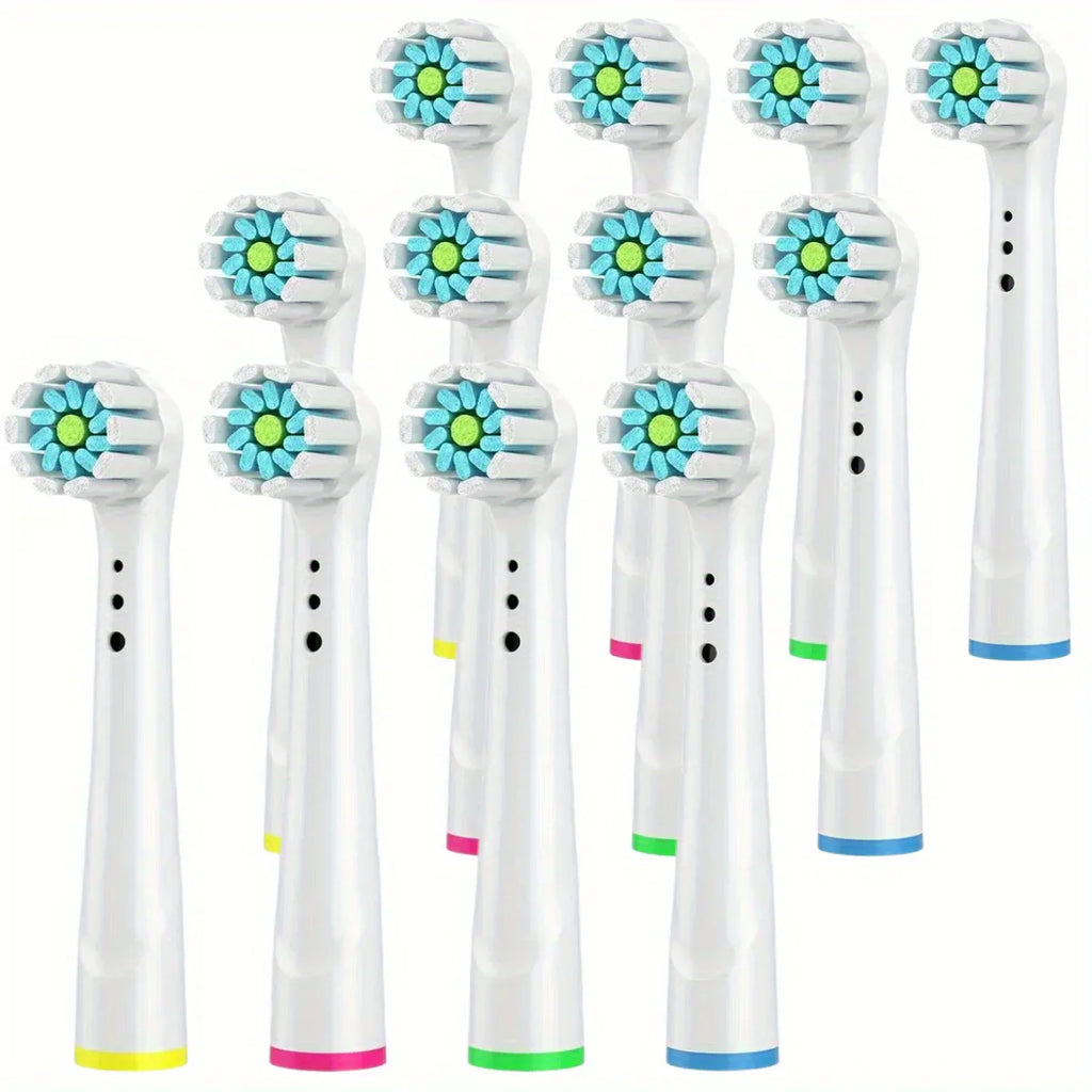 4/12/16Pcs Replacement Toothbrush Heads Compatible with Oral-B Braun Professional Electric Toothbrush Heads Brush Heads
