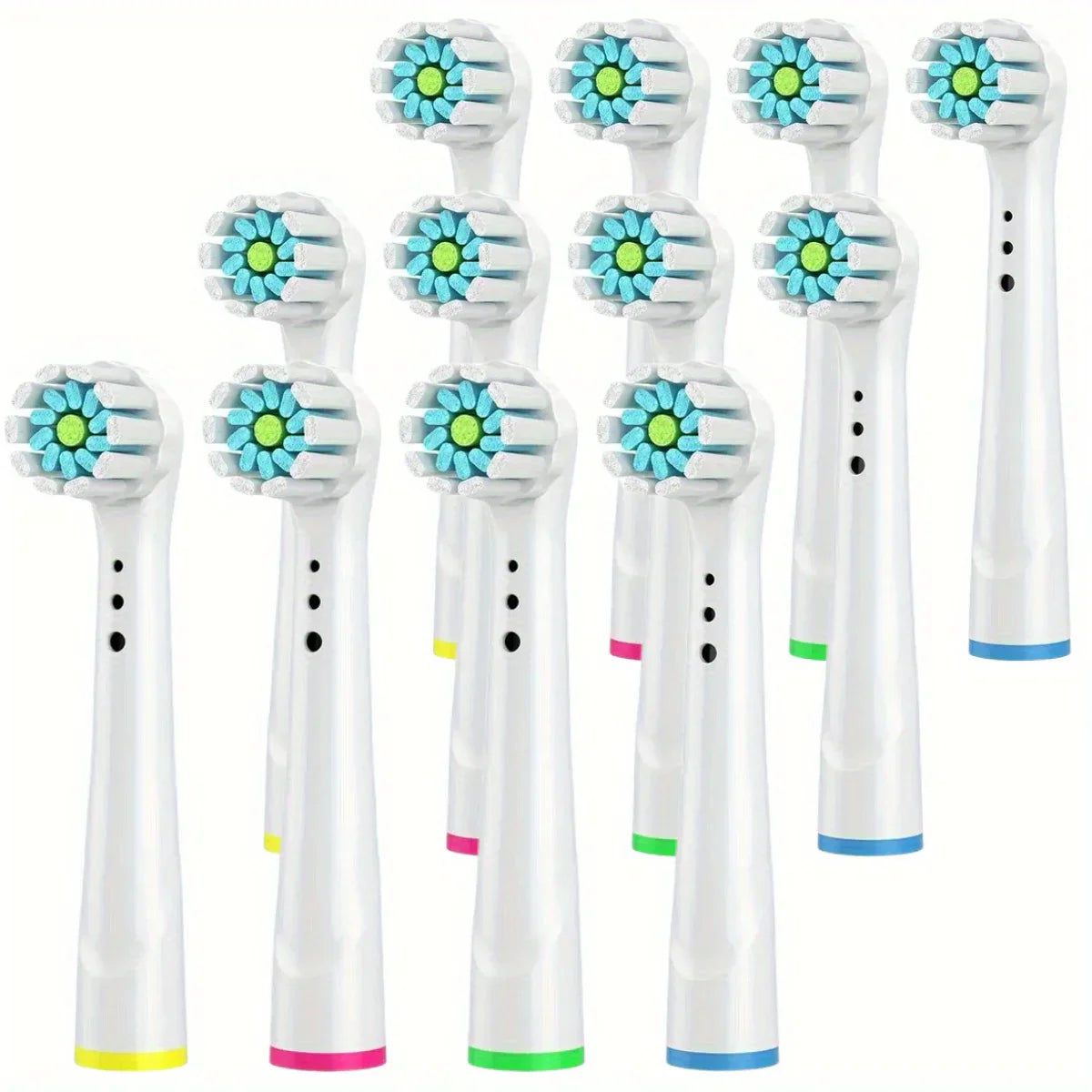 4/12/16Pcs Replacement Toothbrush Heads Compatible with Oral-B Braun Professional Electric Toothbrush Heads Brush Heads