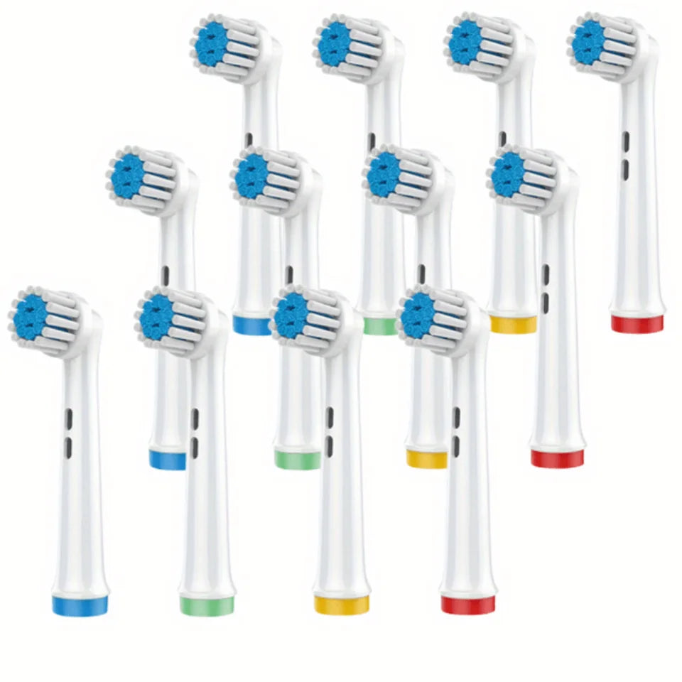4/12/16Pcs Replacement Toothbrush Heads Compatible with Oral-B Braun Professional Electric Toothbrush Heads Brush Heads